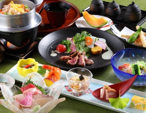 令和8年7月より会席かかやま少食コース