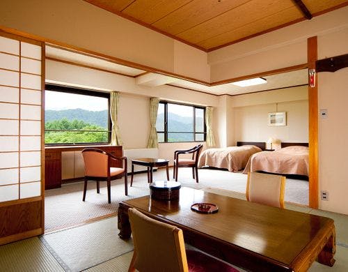＜禁煙＞バス付き和洋室（温泉内湯付）