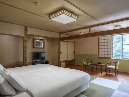 ห้องพักสไตล์ญี่ปุ่นแบบทวิน (ปลอดบุหรี่) ขนาด 28–42 ตร.ม.