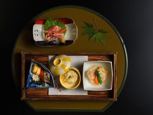 ภาพมุมมองจากด้านบนของอาหาร