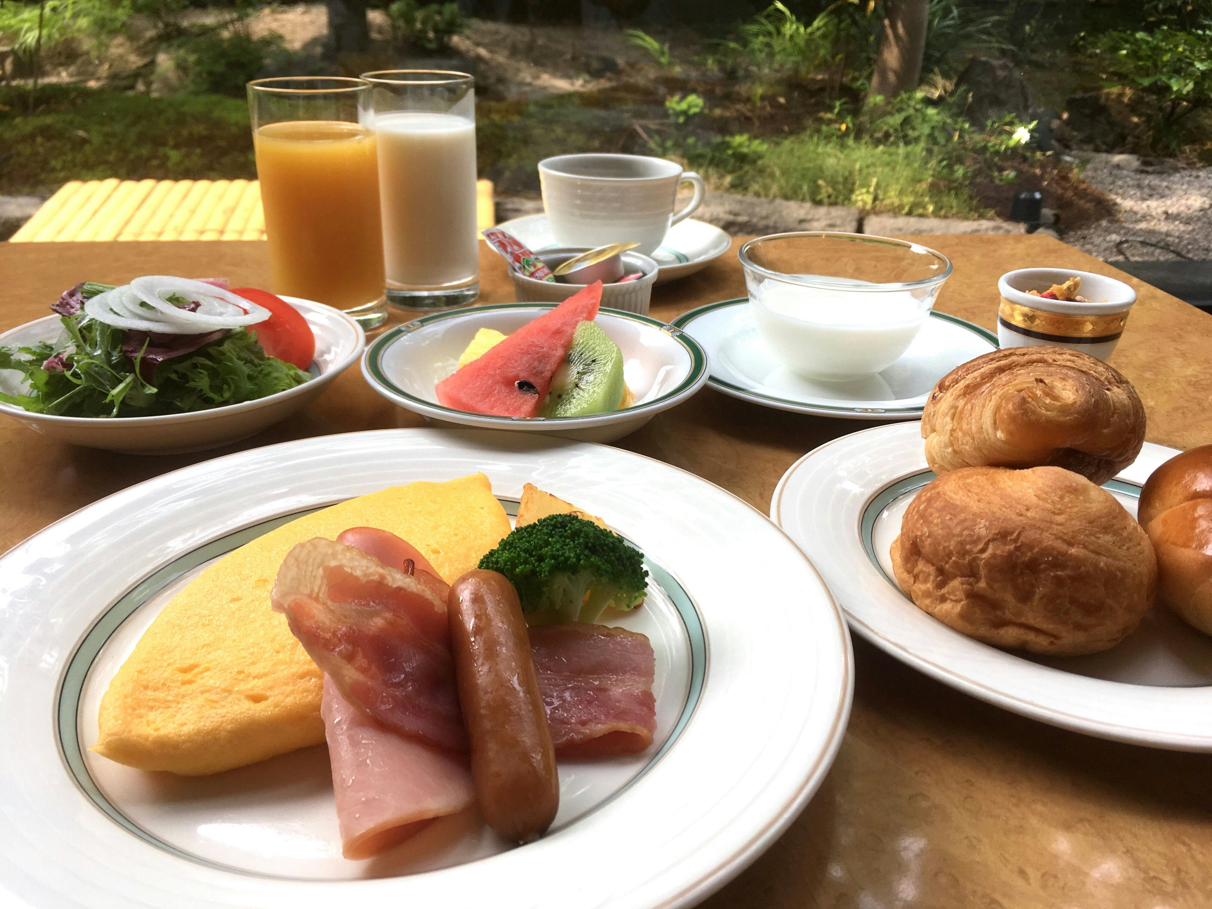 【 早餐 】偶數日是西式套餐日♪