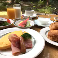 【 早餐 】偶數日是西式套餐日♪