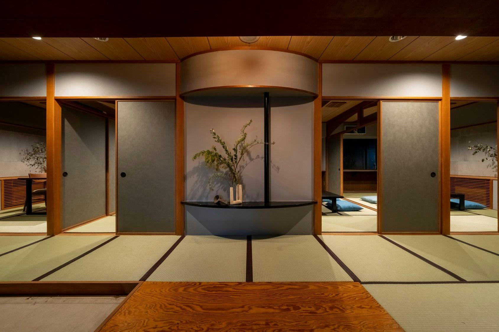 Dinner venue inside HAKKO