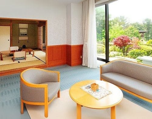【庭園和洋室】四季彩る庭園付き最上級客室