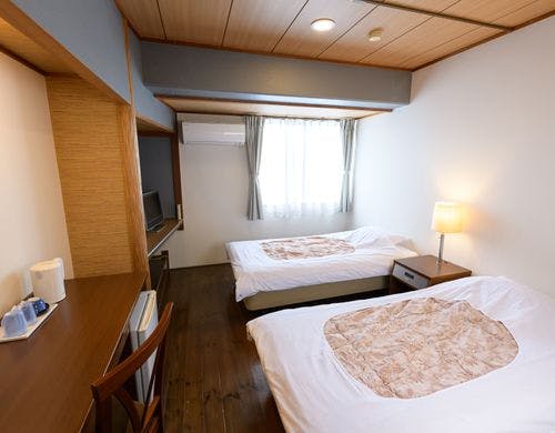 【モダンツインルーム】最大定員2名様