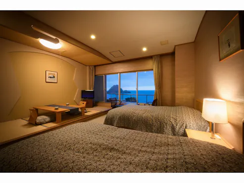 ห้องพักสไตล์ญี่ปุ่นและตะวันตกขนาด 10 เสื่อ畳