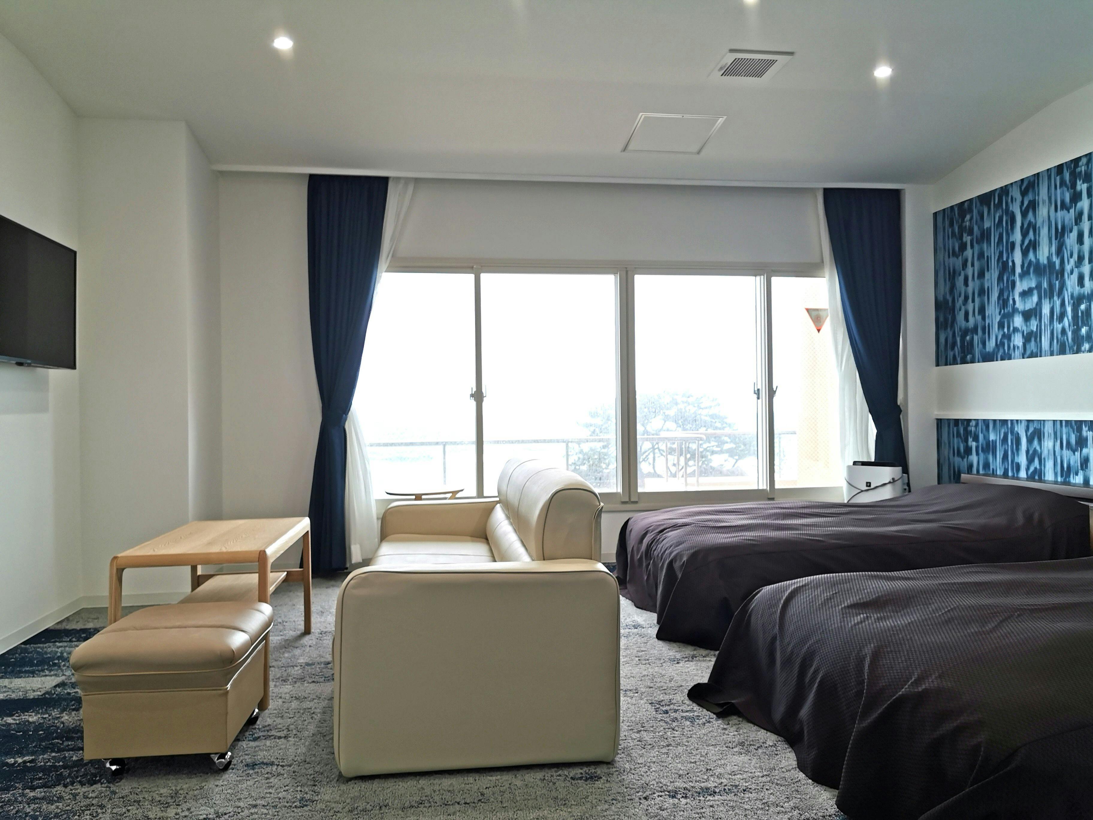 ตัวอย่างห้องพักแบบตะวันตก