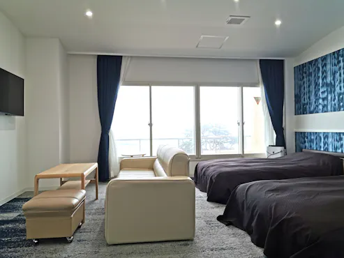 ตัวอย่างห้องพักแบบตะวันตก