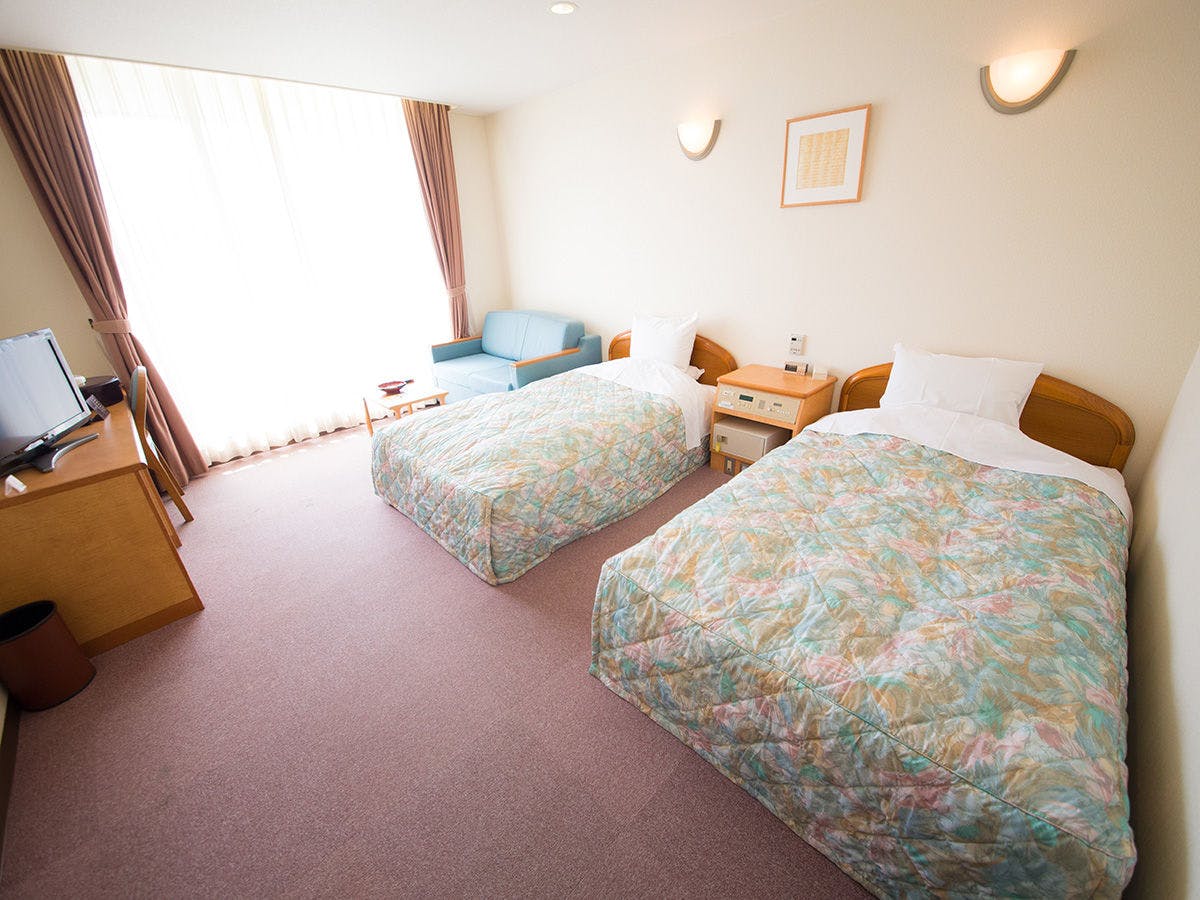 ห้องเตียงคู่ฝั่งภูเขา