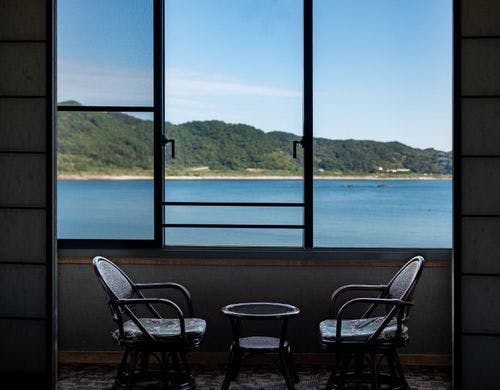 オーシャンビューの男風呂