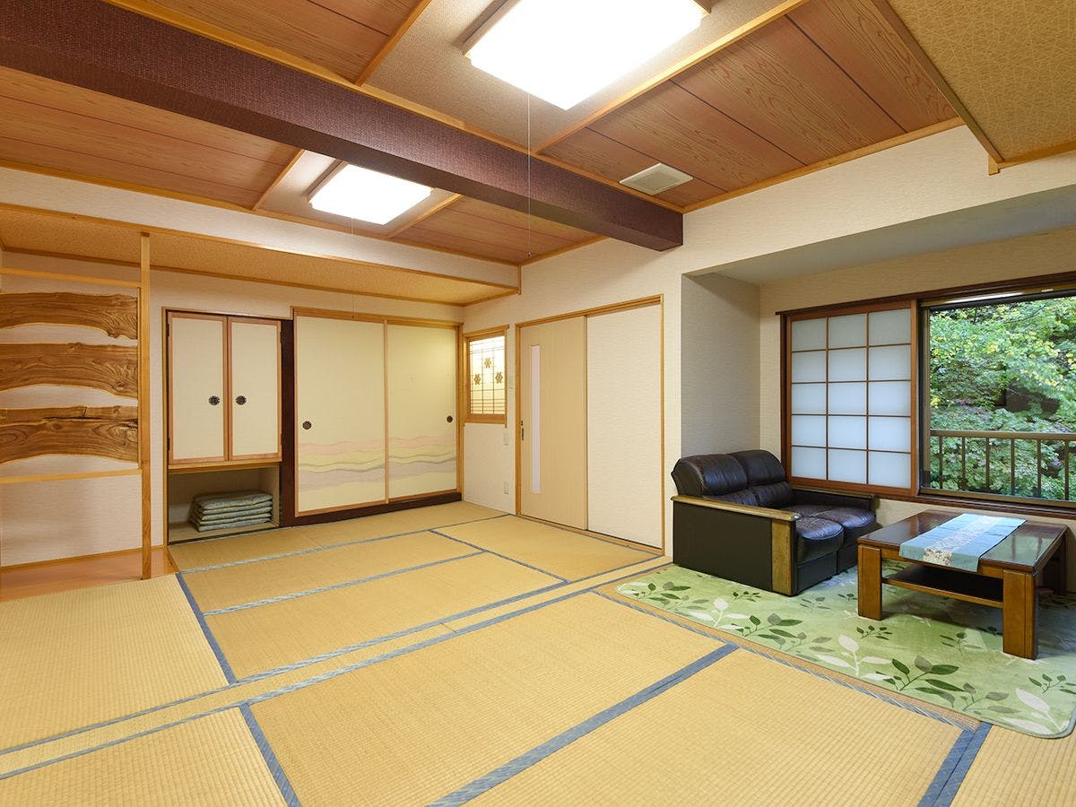 *【ห้องพัก】ห้องพักสไตล์ญี่ปุ่น 12 เสื่อทาทามิ พร้อมห้องน้ำ