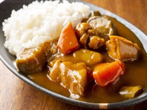 人気の朝食！野菜ごろごろ朝カレー