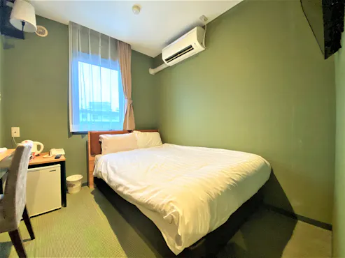 ห้องพักที่ปรับปรุงใหม่พร้อมเตียงเซมิดับเบิล