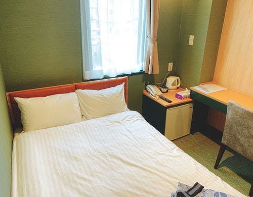 リニューアルしたセミダブルルーム