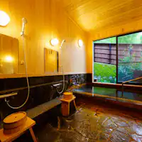 Mata air panas bikarbonat eksklusif untuk tetamu Penginapan