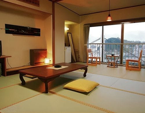 雑賀埼漁港を望む和室◆＜10+4.5畳＞