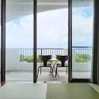 【2F-B】วิวจากภายในห้องพัก