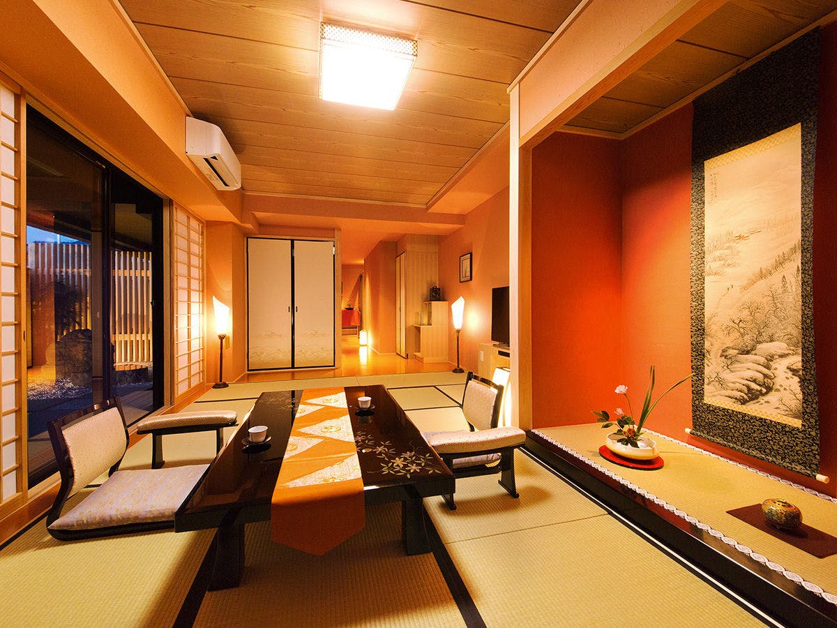 ◆일본식 방 -하나노마-◆~전용 현대식 석정 포함~