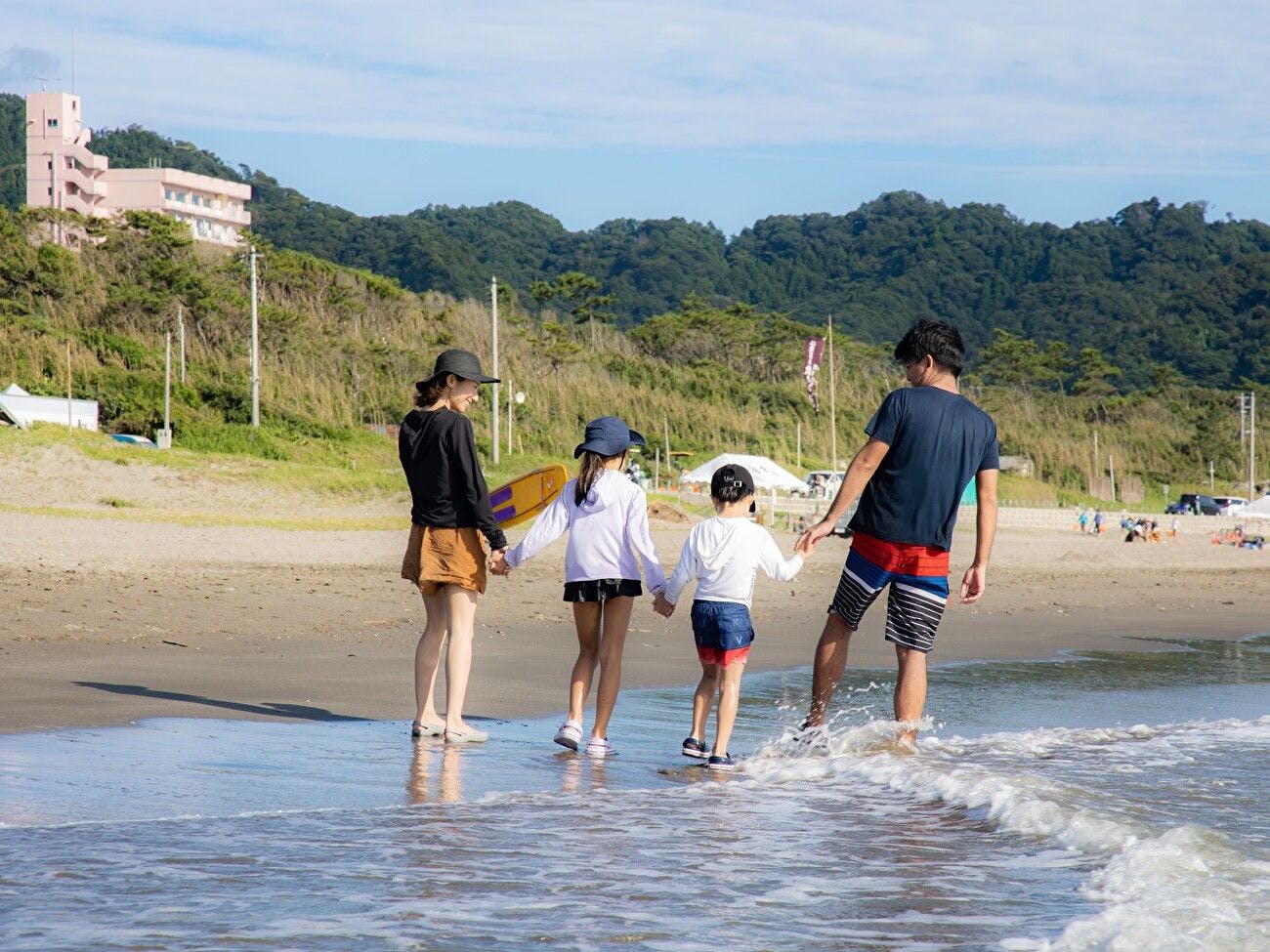 ชายหาดอิวาอิอยู่ห่างจากโรงแรมเพียง 5 นาทีโดยการเดิน!