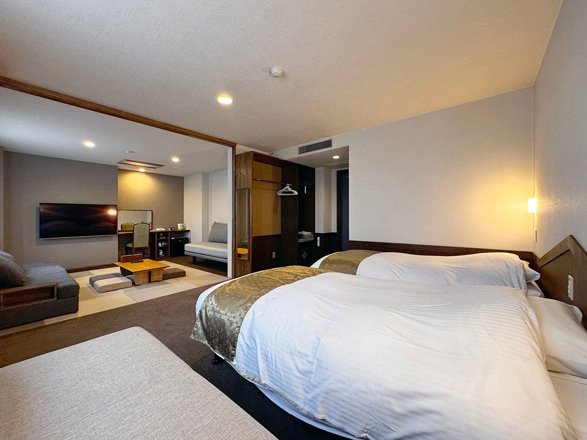 ห้องพักแบบญี่ปุ่นและตะวันตก