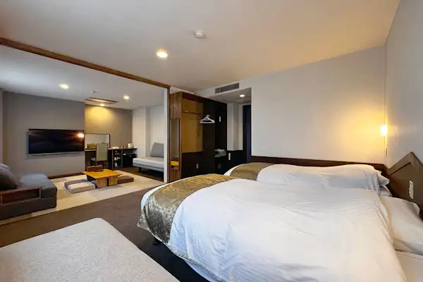 ห้องพักแบบญี่ปุ่นและตะวันตก