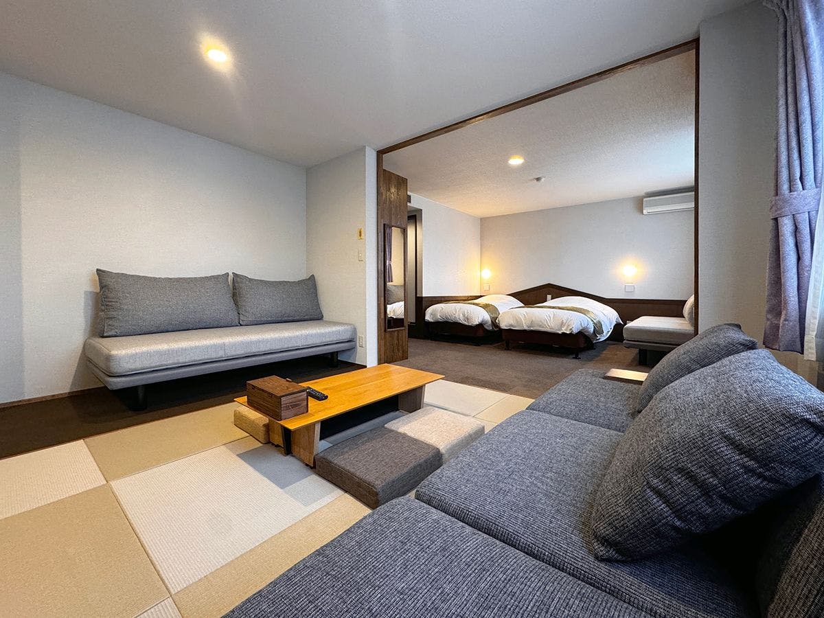 ห้องพักแบบญี่ปุ่นและตะวันตก