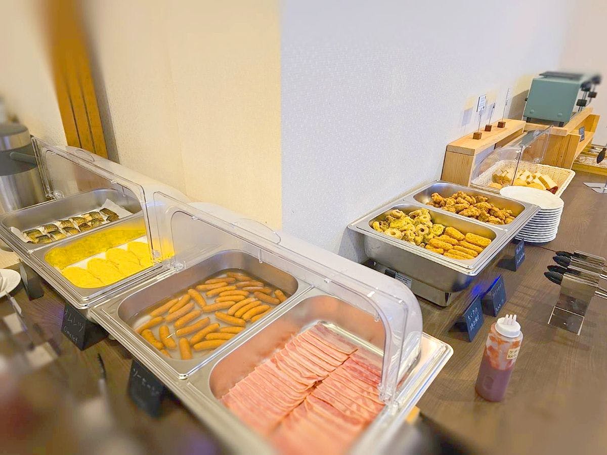 บุฟเฟ่ต์อาหารเช้าฤดูหนาว