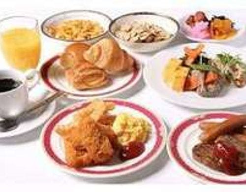 朝食バイキング一例