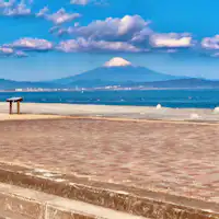 ภูเขาไฟฟูจิจากชายฝั่ง