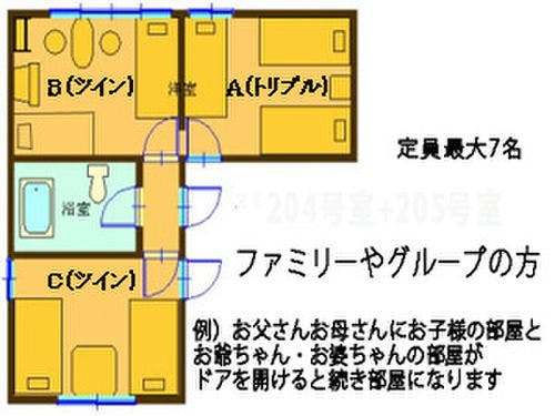 ペンションツインルーム