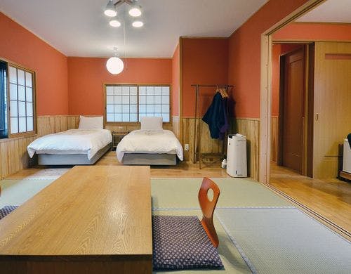 【離れ】夕霧のベッドルーム