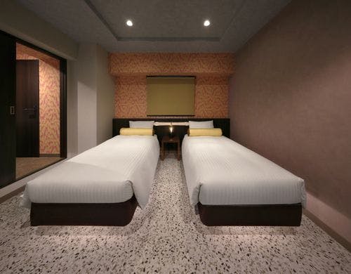 16平米～のツインルームをご用意しています