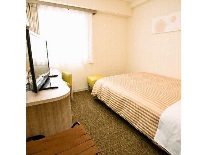 スパランドホテル内藤 カップルおすすめ 平日限定お二人で1万円ポッキリ 12時までのレイトチェックアウト特典付 素泊まりプラン ダブル ルーム 喫煙 140cm幅ベット 1台 Yahoo トラベル