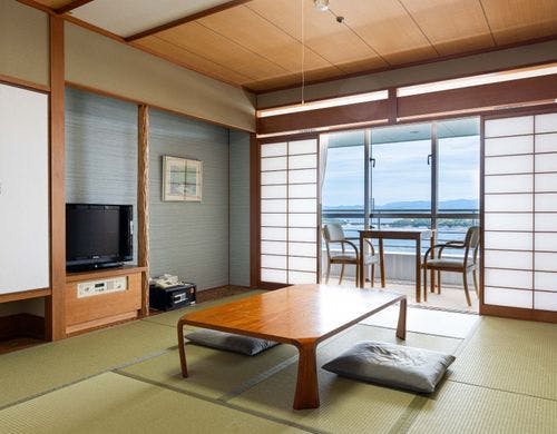 【和室】全室オーシャンビュー｜10畳
