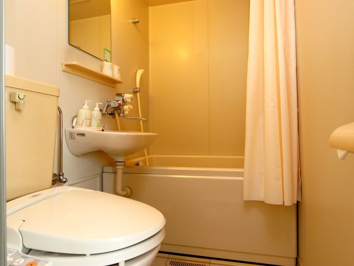 【อาคารตะวันตก ห้องสไตล์ญี่ปุ่น】พร้อมอ่างอาบน้ำและห้องน้ำ