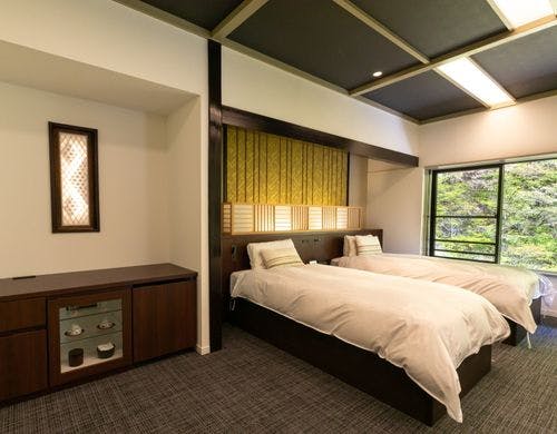 和洋室ツイン12.5＋4.5畳