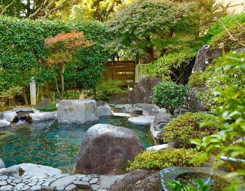 湯の華の湯　露天風呂