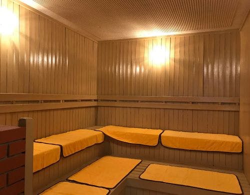 湯の華の湯はサウナ併設