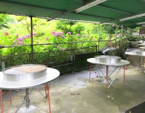 バーベキュー場のご利用も可能