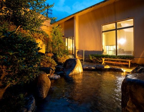 湯の華の湯露天風呂