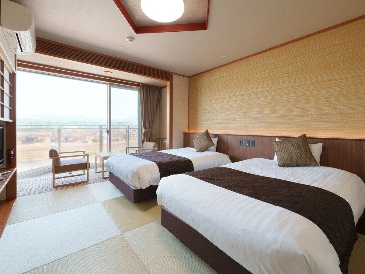 ห้องสไตล์ญี่ปุ่น 6 เสื่อทาทามิพร้อมเตียง