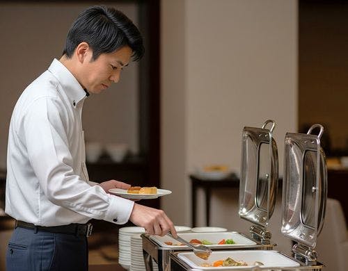 気分に合わせて選べるビュッフェ※使用感