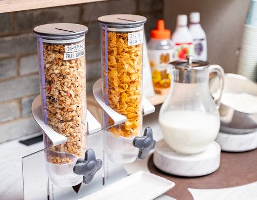 シリアルは忙しい朝にぴったりです