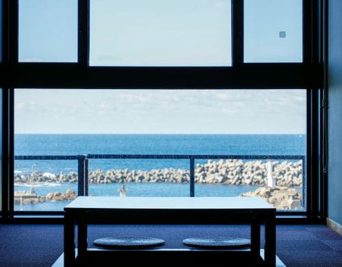 【客室展望風呂】客室の展望風呂