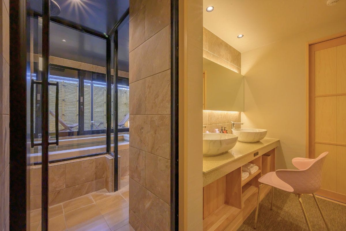 【Suite Room dengan Pemandian Setengah Terbuka & Sauna】