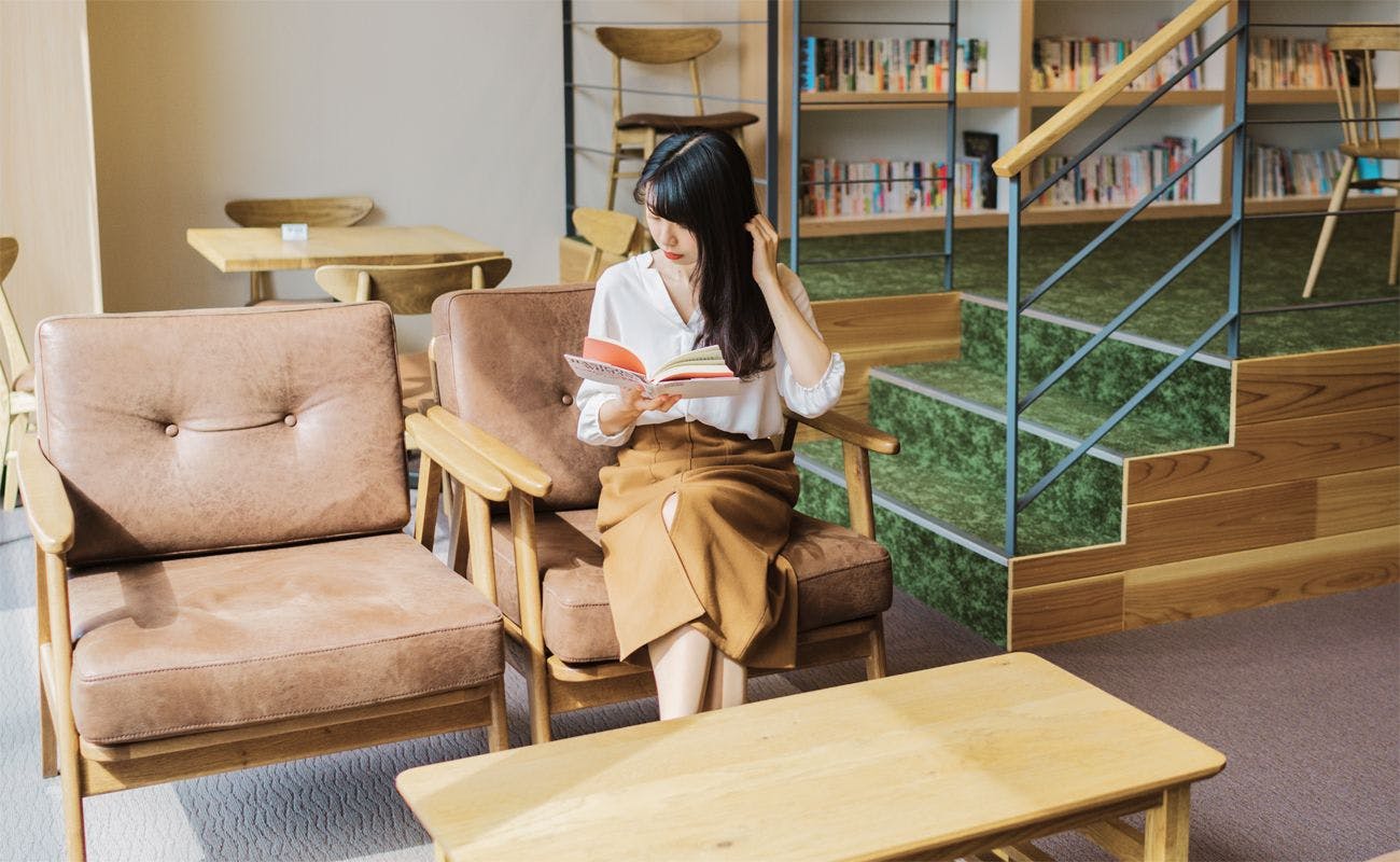 นี่คือมุมหนังสือ