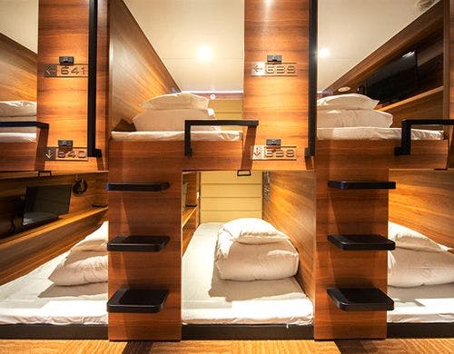 カプセルホテル大東洋 カプセルルーム