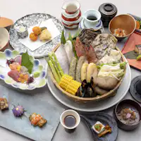 ชุดอาหารไคเซกิแบบนรก蒸ุ