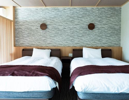 リニューアル後のお部屋です。