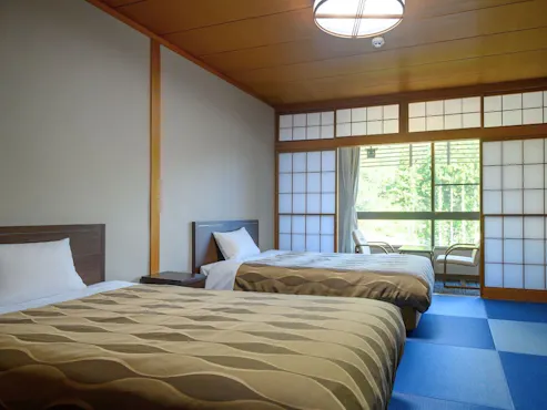 【Kamar Gaya Jepang Modern】Kamar Tatami 8 Tikar + Ruang Teras